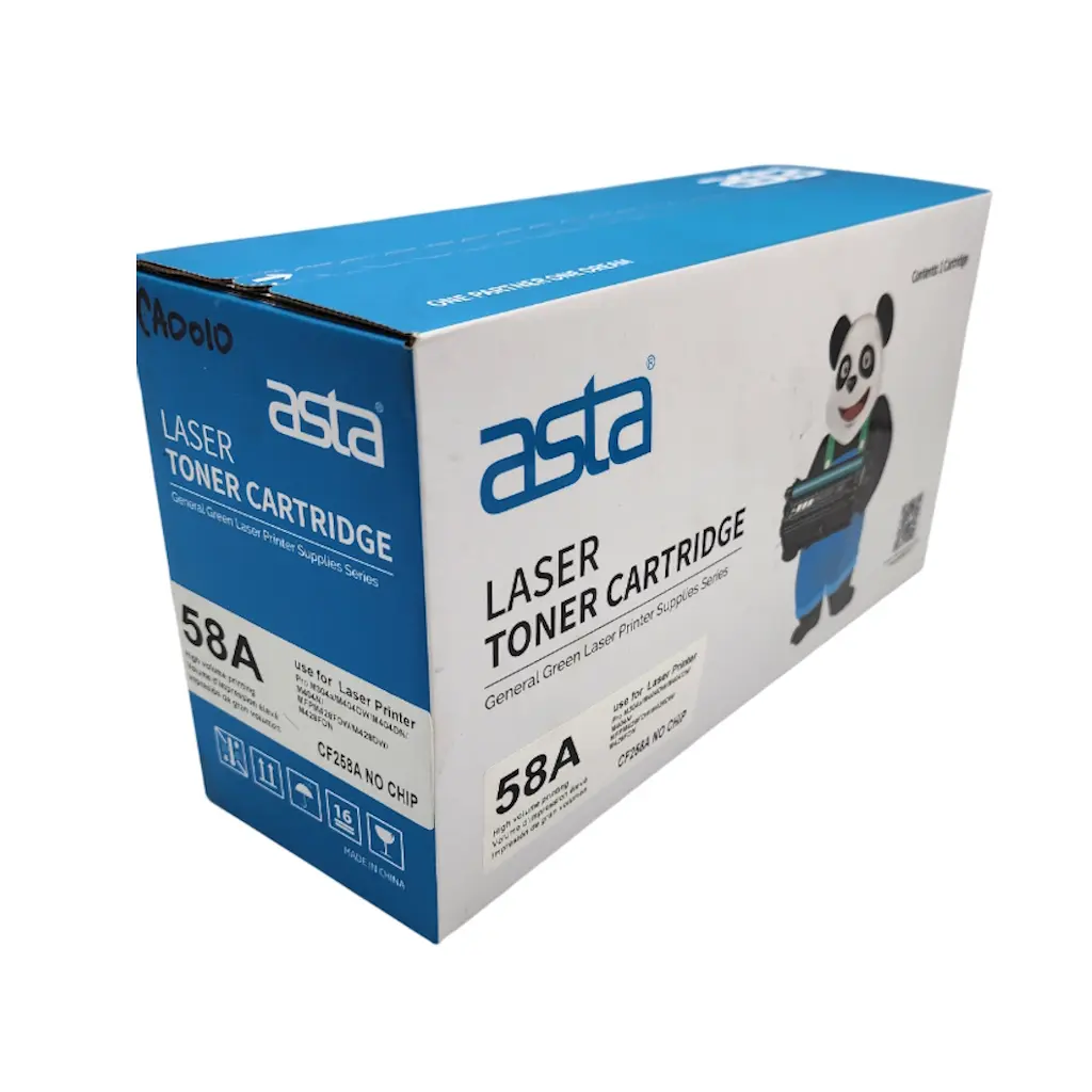 CARTUCHO DE TONER HP CF258A 58A M404 M428 SIN CHIP ASTA