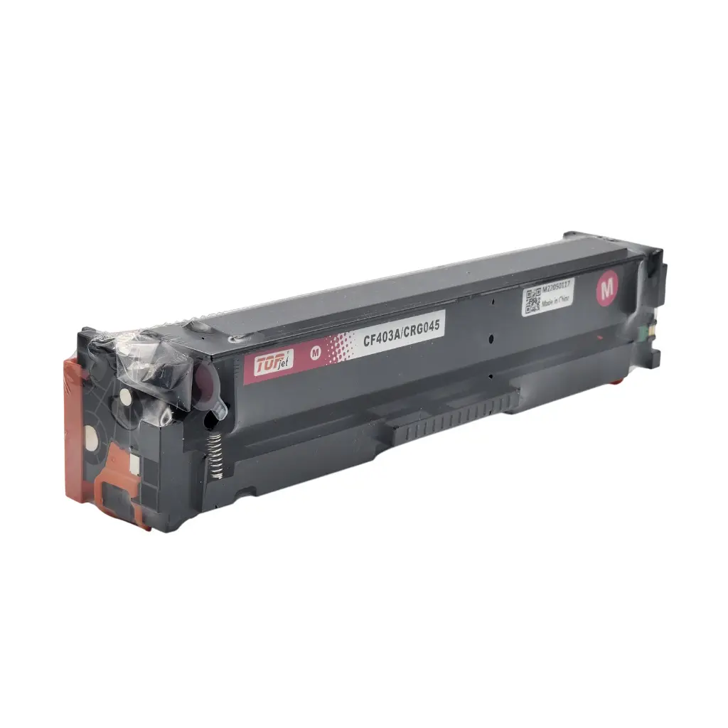 CARTUCHO DE TONER HP CF401A 201A M252 M277 CANON CRG045 LBP612 MF632 MF634 MAGENTA TOPJET