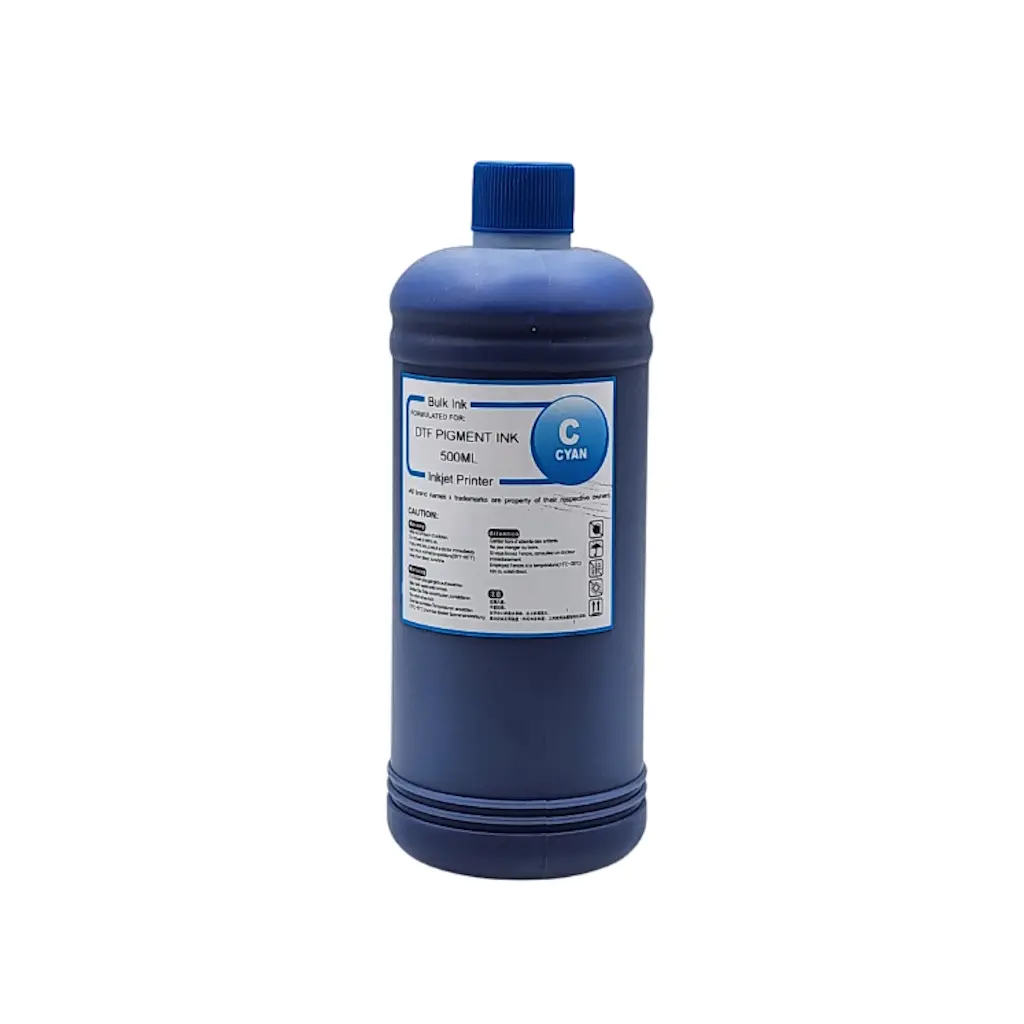 TINTA PREMIUN INK DTF PINGMENTO CYAN 500ML