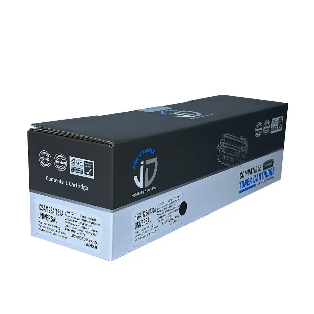 [CA0367] CARTUCHO DE TONER NEGRO HP 541A 125A 128A CRG131 CP1215 1515 1518 1525 CM1312 1415 M251 276 CANON LBP5050 8040 8050 8080 JD
