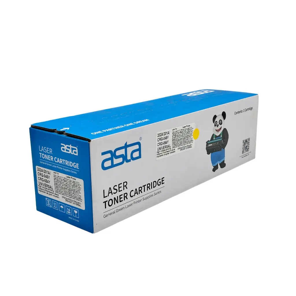 [CA0184] CARTUCHO DE TONER AMARILLO HP CF502A 202A PRO M254 M281 CANON CRG054 LBP620 622 MF640 MF642 MF644 ASTA