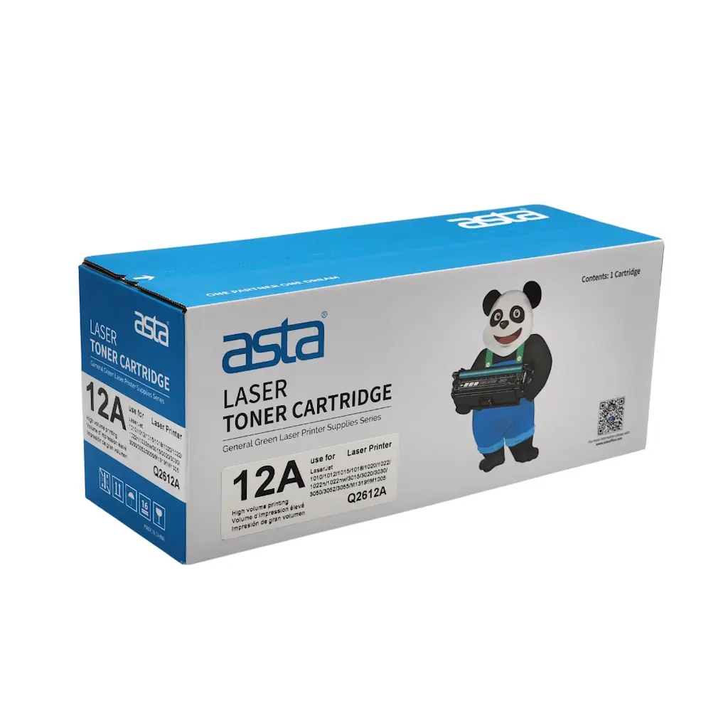 [CA0171] CARTUCHO DE TONER ASTA 12A FX104 FX9 HP 1010 1012 1015 1018 1020 1022 3015 3020 3030 3050 3052 3055 M1319F CANON 4100
