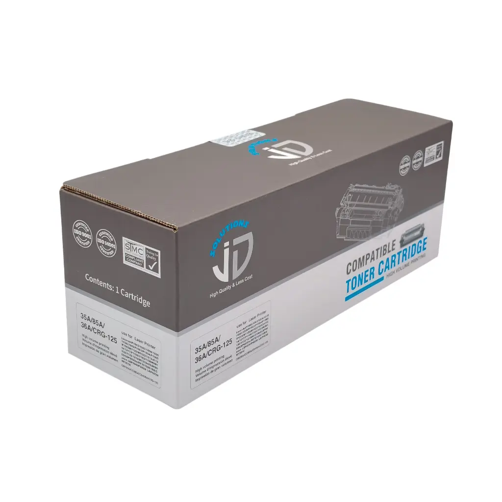 [CA0285] CARTUCHO DE TONER HP 85A 35A 36A 78A P1005 1006 C1102 1505 M1120 1130 1132 1212 1217 Canon CRG 125 LBP3018 3010 3050 3150 3250 6018 4770 (JD)