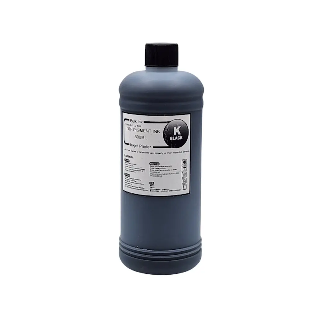 [TI0048] TINTA PREMIUN INK DTF PINGMENTO NEGRO 500ML