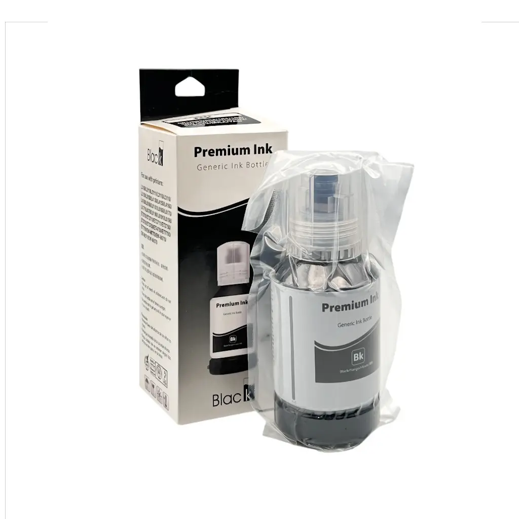 [XT0366] TINTA PREMIUN INK NEGRO EPSON T544 L1110 L1210 L3110 L3150 L3160 L3210 L3250 L3251 L3260 L5190 L5290 127 ML